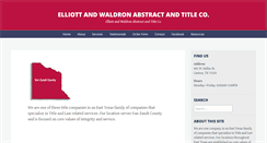 Desktop Screenshot of elliottandwaldrontx.com